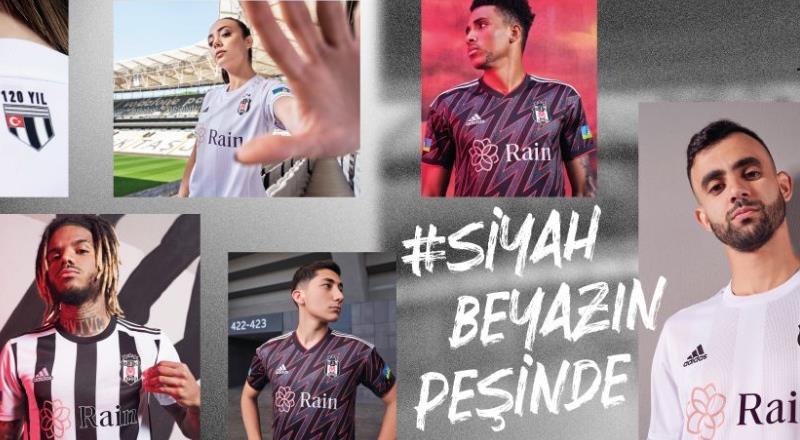 Beşiktaş, 2022-2023 sezonunda giyeceği formaları tanıttı.